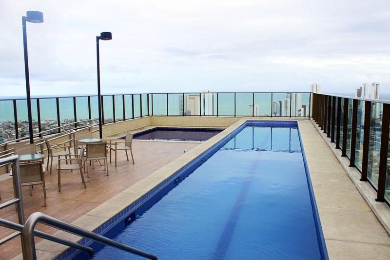 Flat Beach Class Excelsior - Em Frente Ao Shopping Riomar Recife Luaran gambar